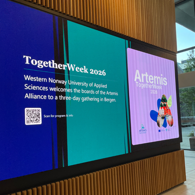 UniPG at ARTEMIS Together Week in Bergen